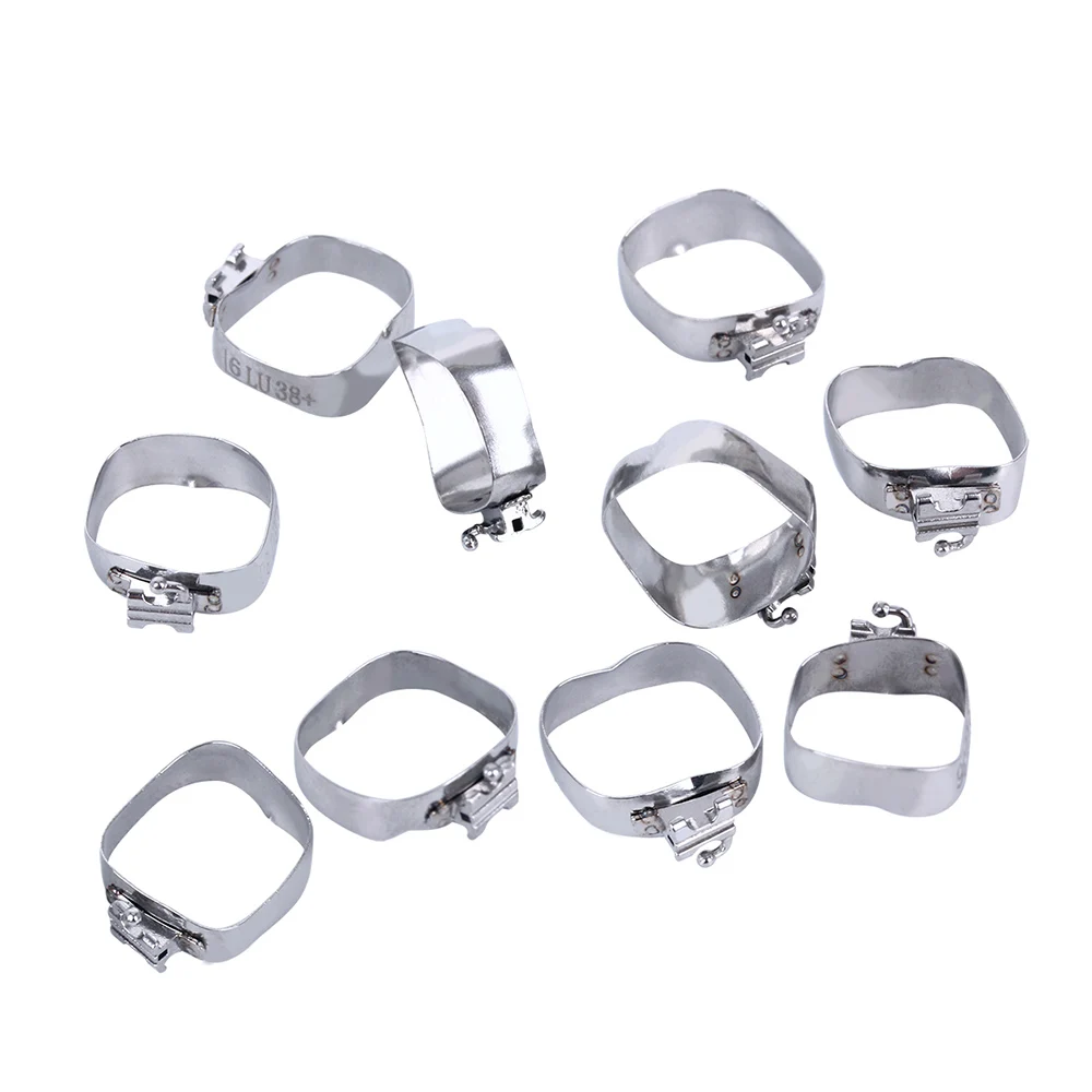 80 Stück/Box AZDENT Dental Kieferorthopädische Bukkalröhrchen mit Bändern 1. Molar 36 # -40+ # M-Serie Cabrio Einzelrohr Roth.022 U1 L1 – Detail 5