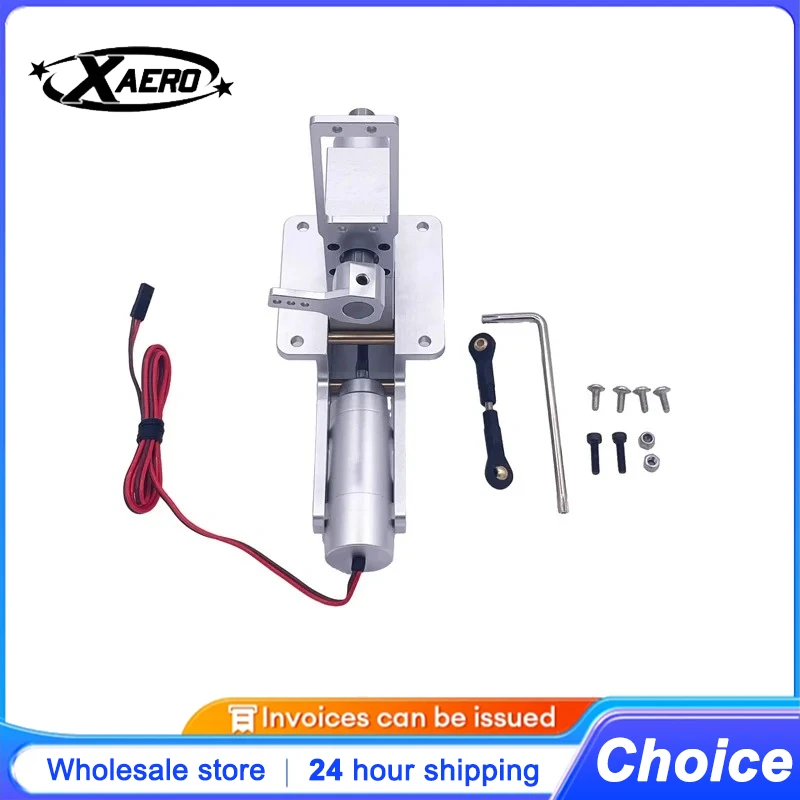 

XAERO ER200 Front Retractable Landing Gear, Heavy-Duty Aluminum Undercarriage for RC Jet, 1/5-1/6 Scale Turbine Model