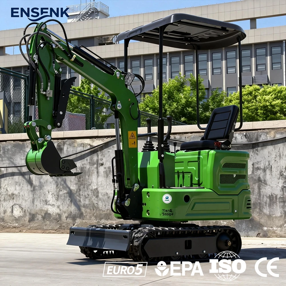

Mini Excavator 0.8Ton 1.5Ton Multifunctional Construction 1.8Ton 2.0Ton Yanmar Engine Digger Diesel Engine Europe EPA Euro 5 CE