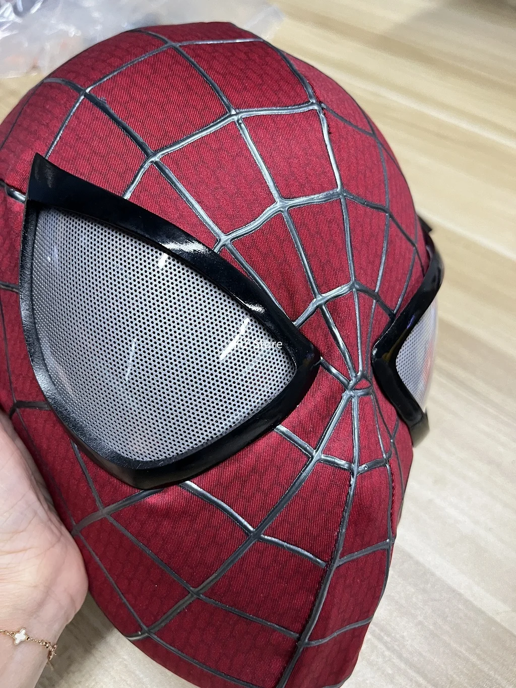 【新品】 スパイダーマン ハイクオリティ マスク レプリカ スパイダーマン サム・レイミ スパイダーマン マスク フェイス