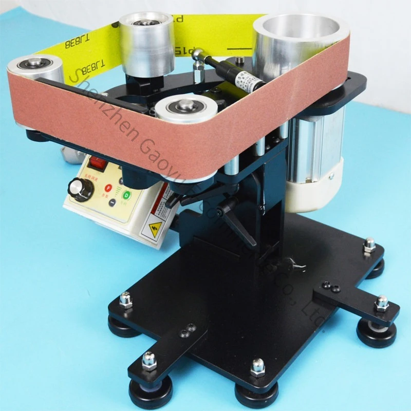 Belt Machine Household Small Frequency Conversion Vertical and Horizontal 915 Abrasive Belt 50 Type Metal Grinding Trimming
