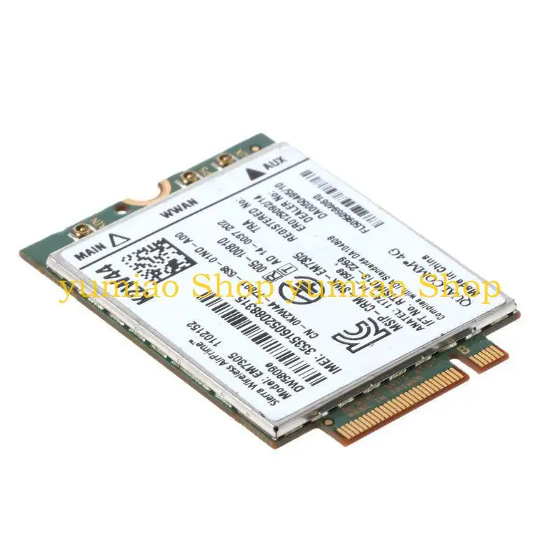 

587B Dedicated 4G Module EM7305 DW5809E K2W44 WWAN Card for Dell E7450 E7250/7250 E5550/5550 E5450/5450