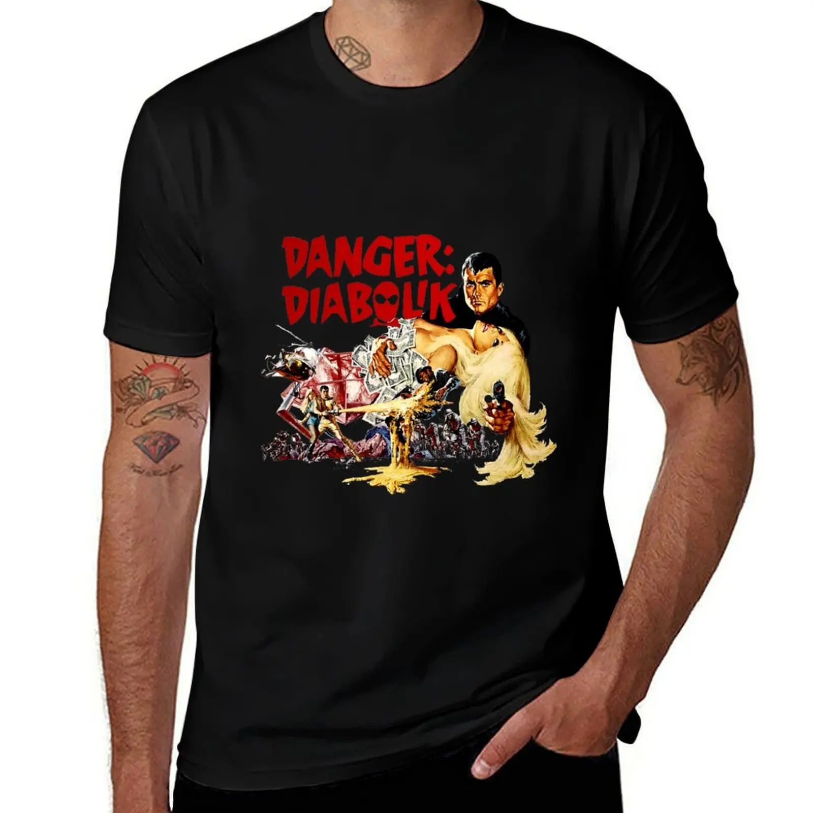 

Danger Diabolik T-Shirt t shirts for man pack cotton man t shirts cotton T-Shirt