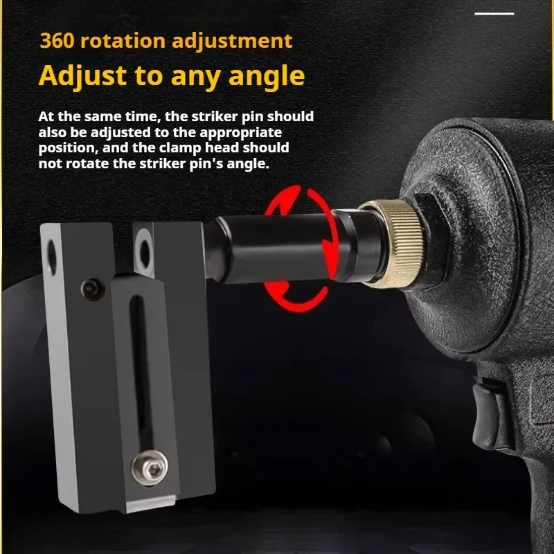 8KGF Industrial Pneumatic Punch Gun-for Iron/Stainless Steel Round Hole Punching in Advertising Word Making 3.2-8MM