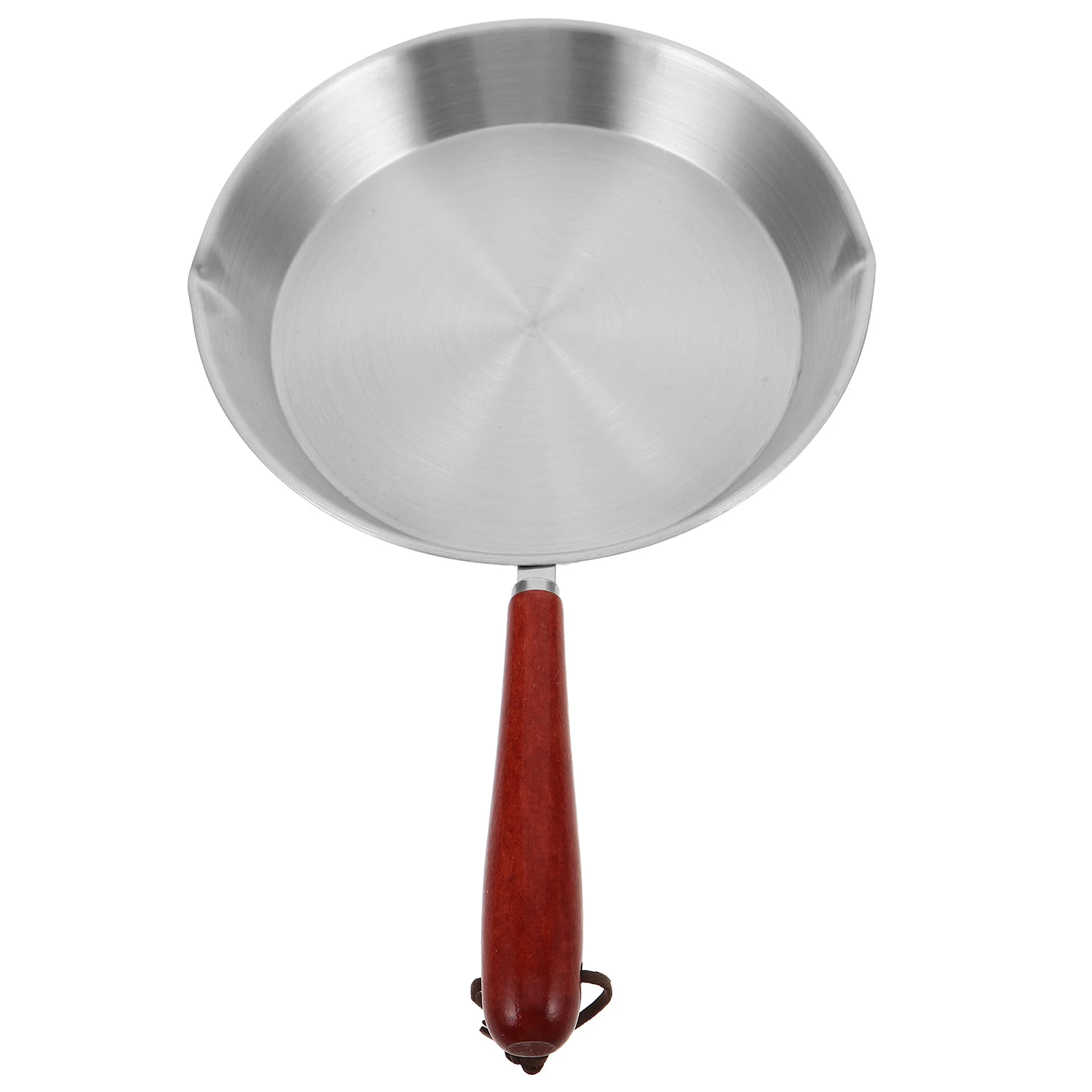 

Flat Bottom Stainless Steel Nonstick Frying Pan Skillet for Pancakes Omelettes Breakfast Cooking Induction Grill Pan