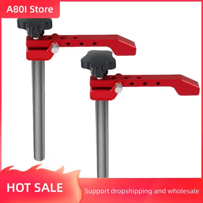 

A80I 2 Pack Bench Dog Clamps Quick Positioning Clamp, Adjustable Hold-Down Clamp 19Mm