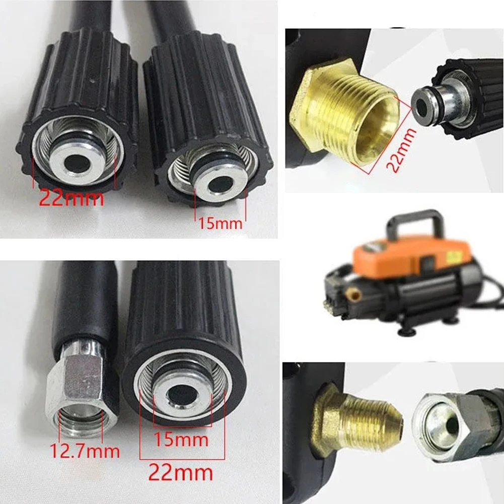 

10M Pressure Washer Hose Car Wash Hose Cleaning Extension Hose Cord Pipe Garden Wear And Abrasion Resistance