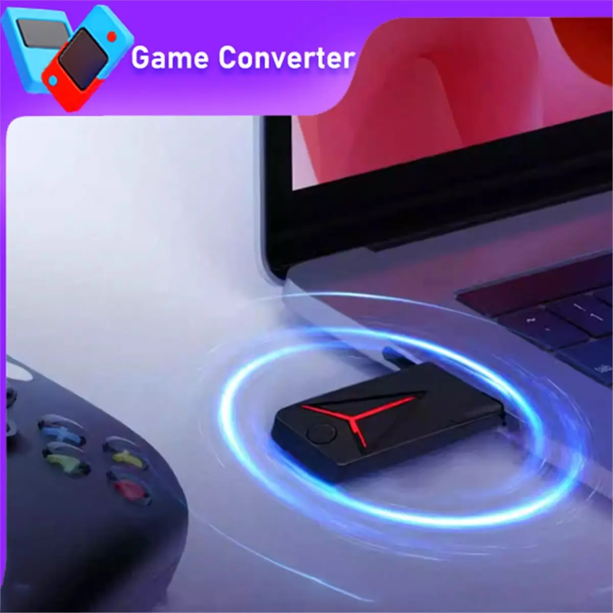 

Усовершенствованный беспроводной адаптер и конвертер Homegood для геймпадов PS5/PS4/Xbox/Switch Pro, PC/Steam