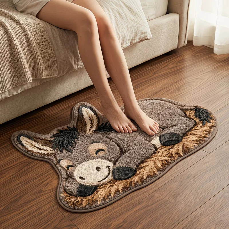 Alfombra de Peluche con Contor - Home Made Bathroom Vanity reseña y precio