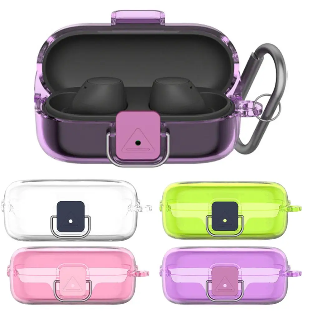 Для Wf-c510 ТПУ защитный прозрачный силиконовый чехол пылезащитные наушники противоударные прозрачные наушники Y6f8