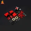1/5 HPI ROFUN ROVAN KM BAJA 5B 5T 5SC Rc 자동차 부품 용 브레이크 디스크 패드 키트가 포함 된 고품질 CNC 차동 기어 박스 3