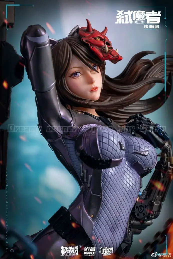 【Em estoque】FIGURERICH Original Demon Slayer First Bullet Qian Miaomiao Figura Modelo Brinquedo Ornamentos