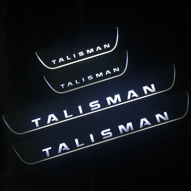 

LED Car Pedal Light For Renault Talisman Clio Captur Duster Fluence Megane Sill Pathway Welcome Scuff Light Moving Door Sill