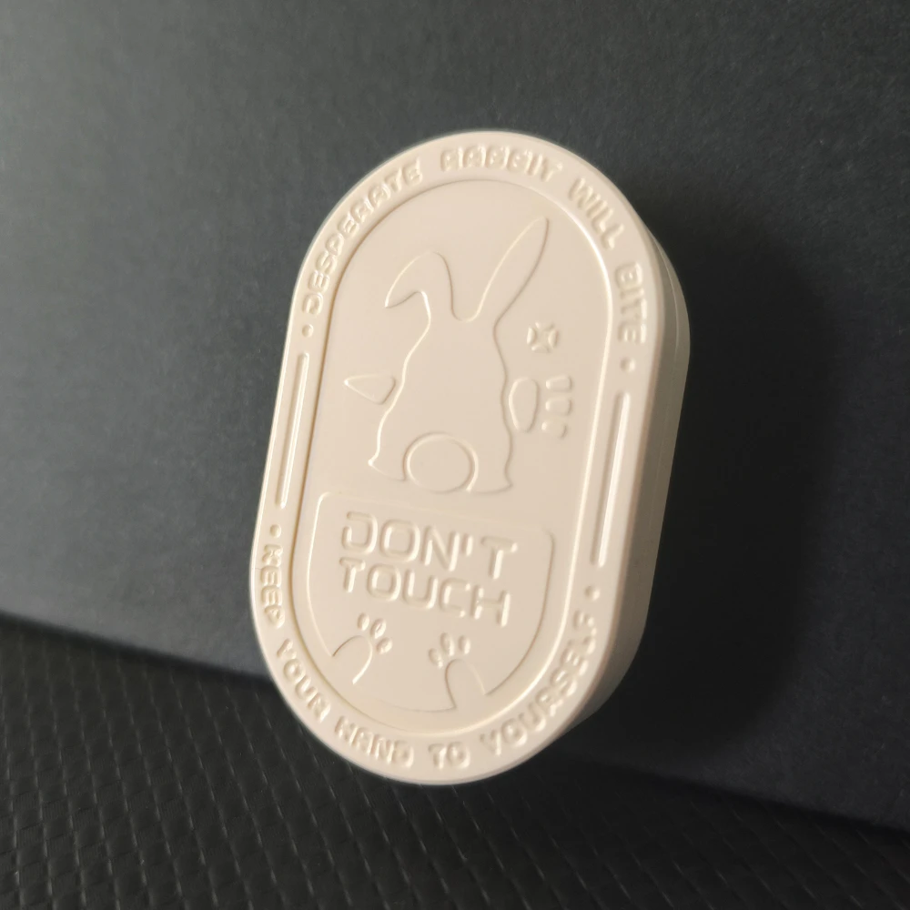 Coelho EDC PEEK gira esquerda e direita 360 °   Multi Orbita Mecânica DingDing Push Slider Juguetes Antiestrés Cool Gadget