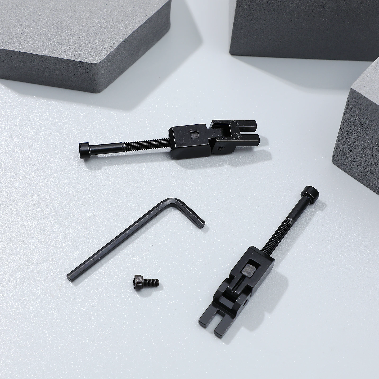 

6pcs Metal Guitar Tremolo Bridge Saddles Replacement Set for Electric String Locking Saddle Parts Accessory