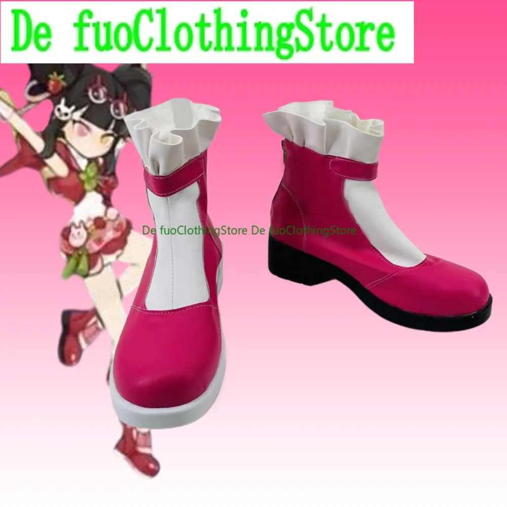

DefuoClothing Berry & Rabbit Star Flash Xiao Jiao Обувь для косплея Аниме Игры Костюмы на Хэллоуин Реквизит для вечеринки Обувь