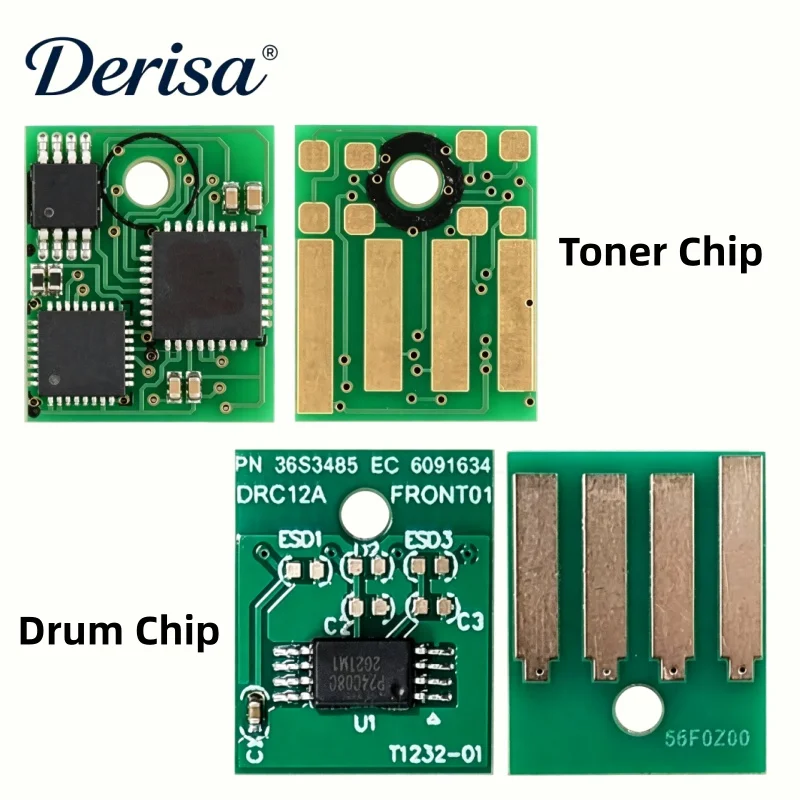 1 Chip de Tóner 3K B235000 B2338 B2442 MB2338 para Cartucho Lexmark B2338dw B2442dw 2546dn B2546 2650dn MB2338adw
