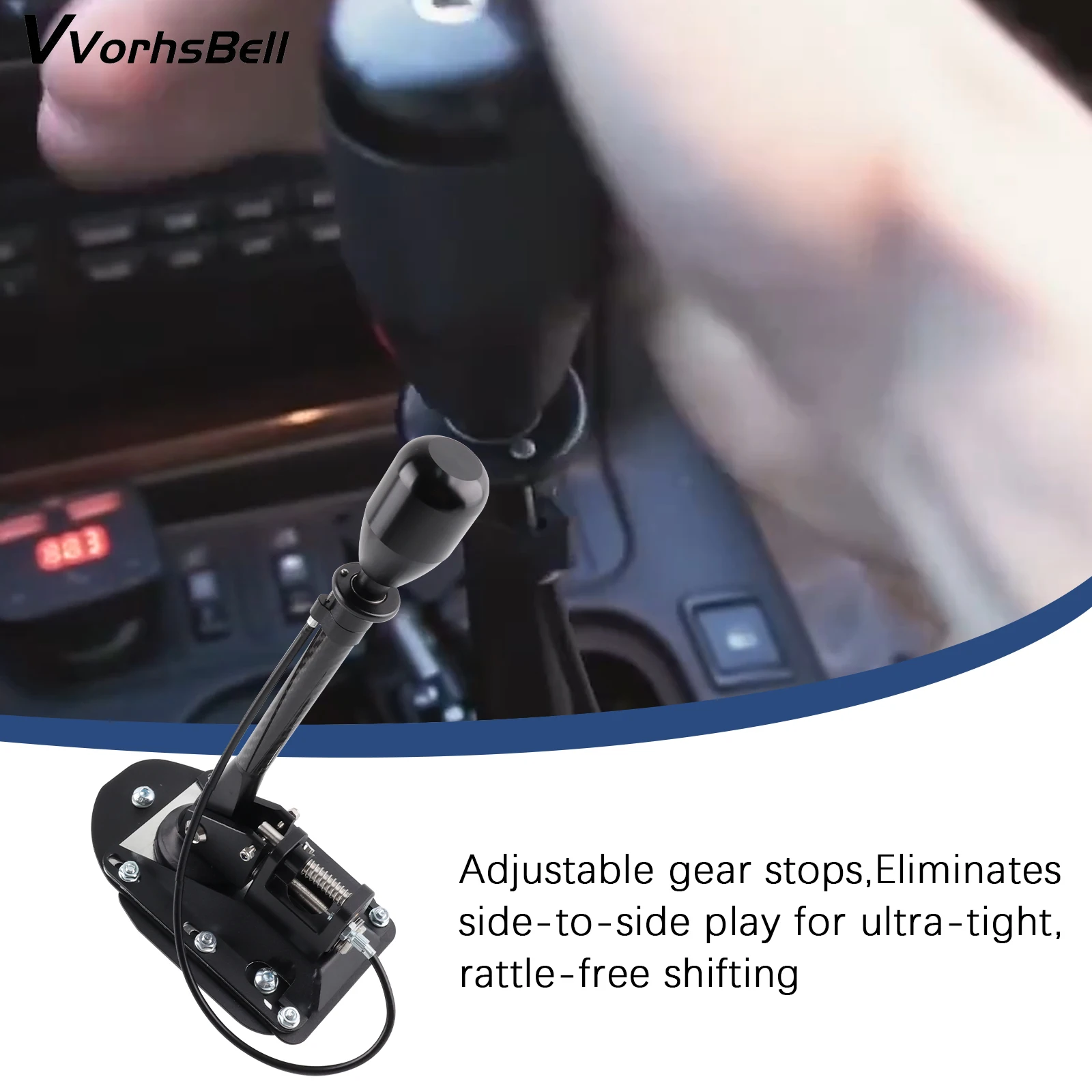 Car accessories Direct Billet Aluminum Shifter Box Fit Kit For BMW Gearbox E30 E36 E46 E8X E9X Models Bolt On