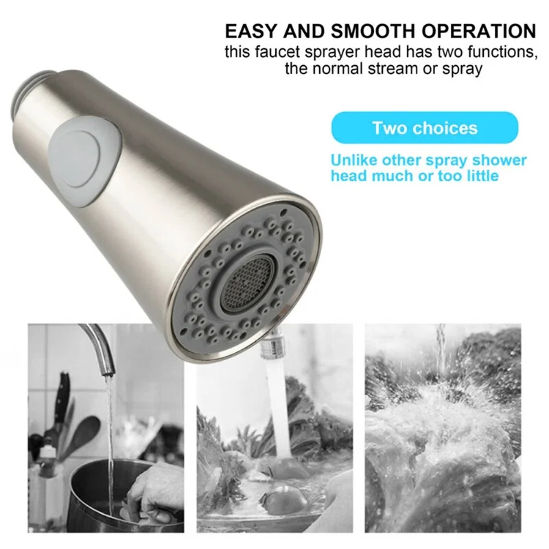 

Сменная выдвижная насадка-распылитель для кухонного смесителя