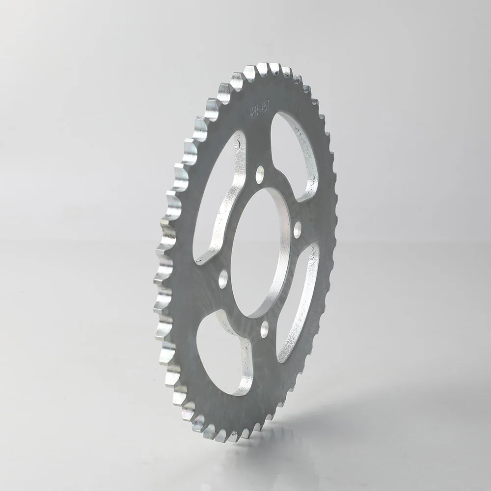 قطع غيار الدراجات النارية الجبهة الخلفية سلاسل الاضراس مجموعة تروس 45T 14T الأسنان لياماها YBR125 YB125 YB125Z YBR125G STX125 YBR 125 YB 125