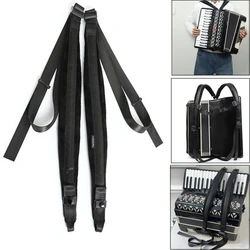 1 Pair Soft Nylon Accordion Shoulder Strap With Adjustable Buckle Suitable For 8-120 Bass Accordion Brand New And High Quality