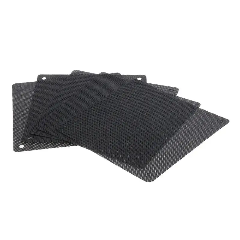 

5Pc Computer Mesh PVC Case Fan Dust Filter Dustproof Cover Chassis Dust Cover