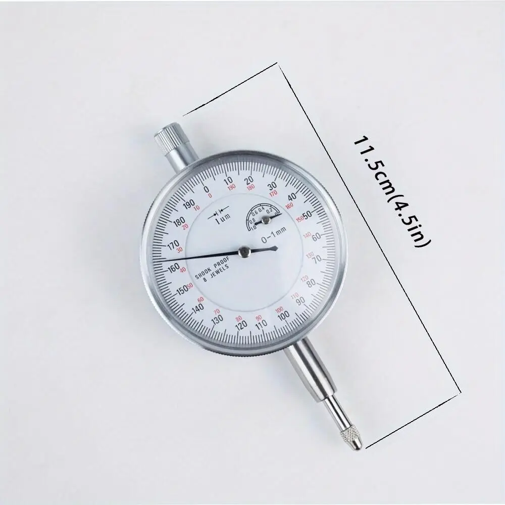 

Range 0-1 Mm High Precision 0.001 Mm Shockproof Mechanical Pointer Dial 8 Diamond Neutral Unmarked Dial
