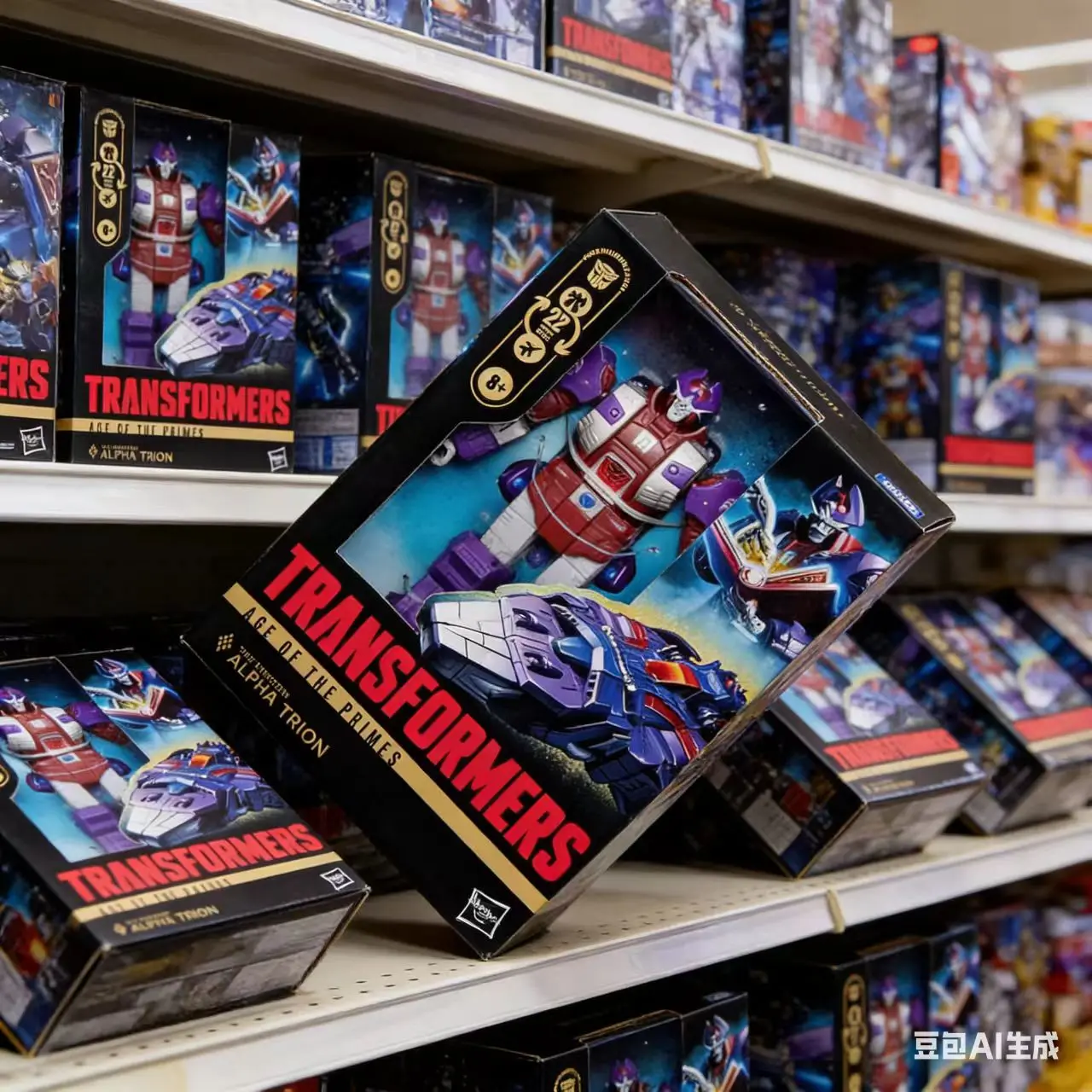 

Фигурка-трансформер Studio Series Age of the Primes Alpha Trion G1 - модель робота из аниме для коллекции и подарков