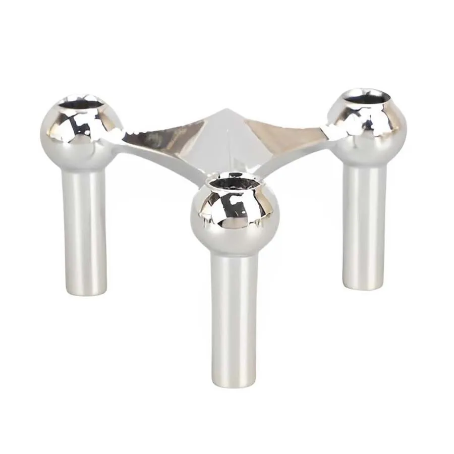 Luxus Kerzenhalter 10 cm Kleiner Ständer Nordic Edelstahl Kerzenhalter für Stick Dünne Kandelaber Set Wohnzimmer Dekor