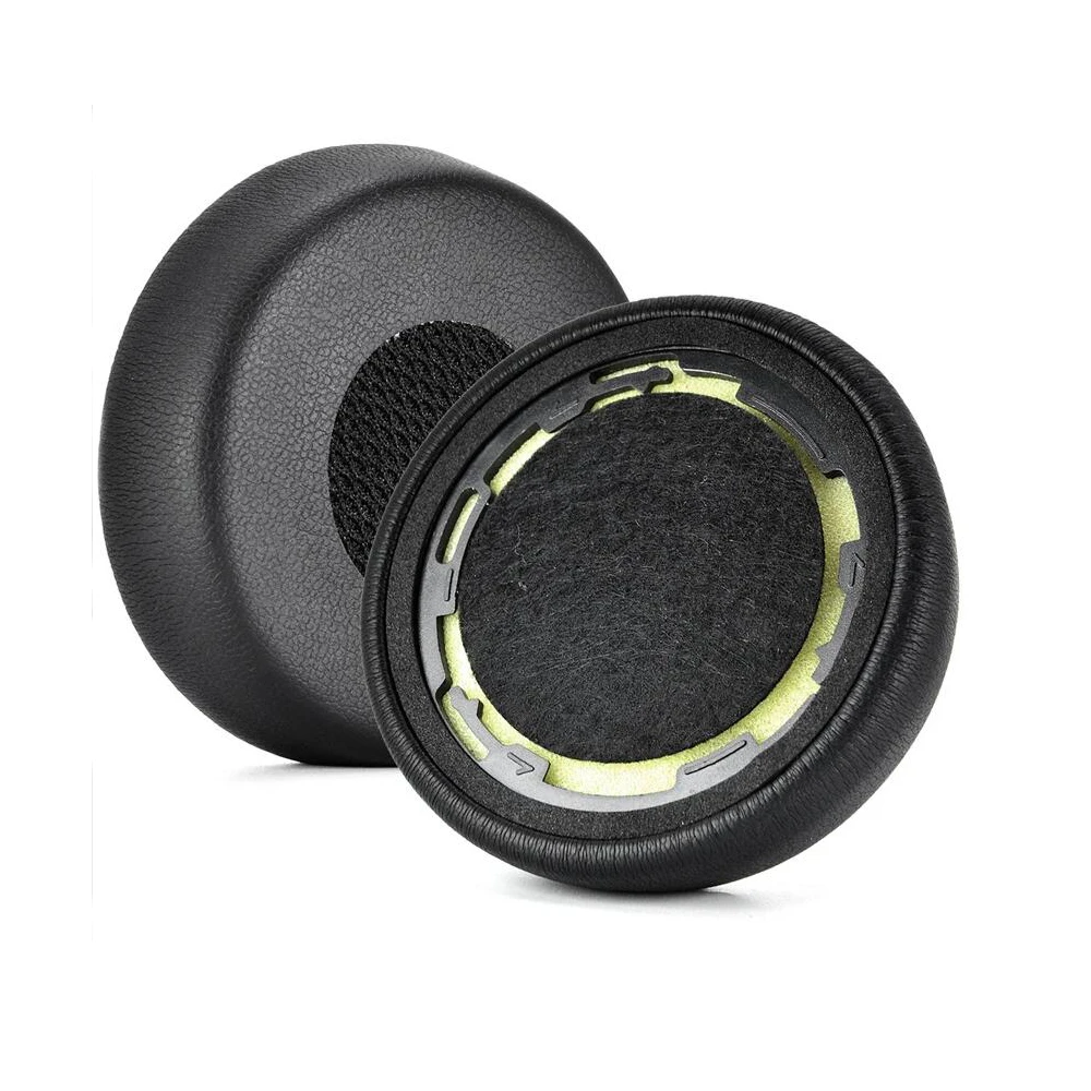 1Pair Replacement Leather Ear Pads Cushion Cover Earpads for Jabra Evolve 220se 30II 40 65 75 Headset