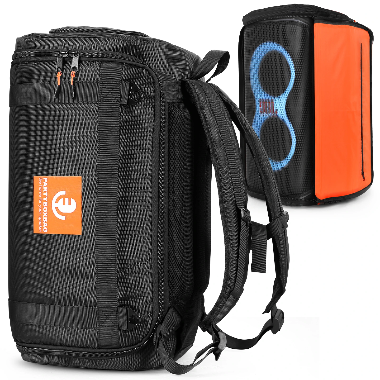 תיק נסיעה לרמקול החלפה עבור JBL PARTYBOX 320 תיק נשיאה לרמקול נייד תיק גב עבור JBL PARTYBOX 320