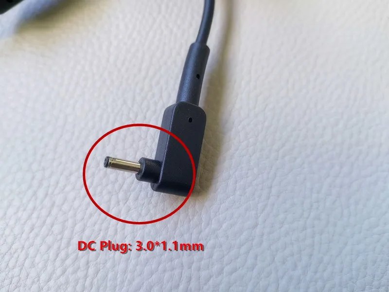 الأصلي 19 فولت 2.37A 45 واط شاحن الكمبيوتر المحمول لشركة أيسر أسباير 3 A315-58 N20C5 محول التيار المتردد لشركة أيسر Chromebook N15Q8 N15Q9 N15Q10 N16P1