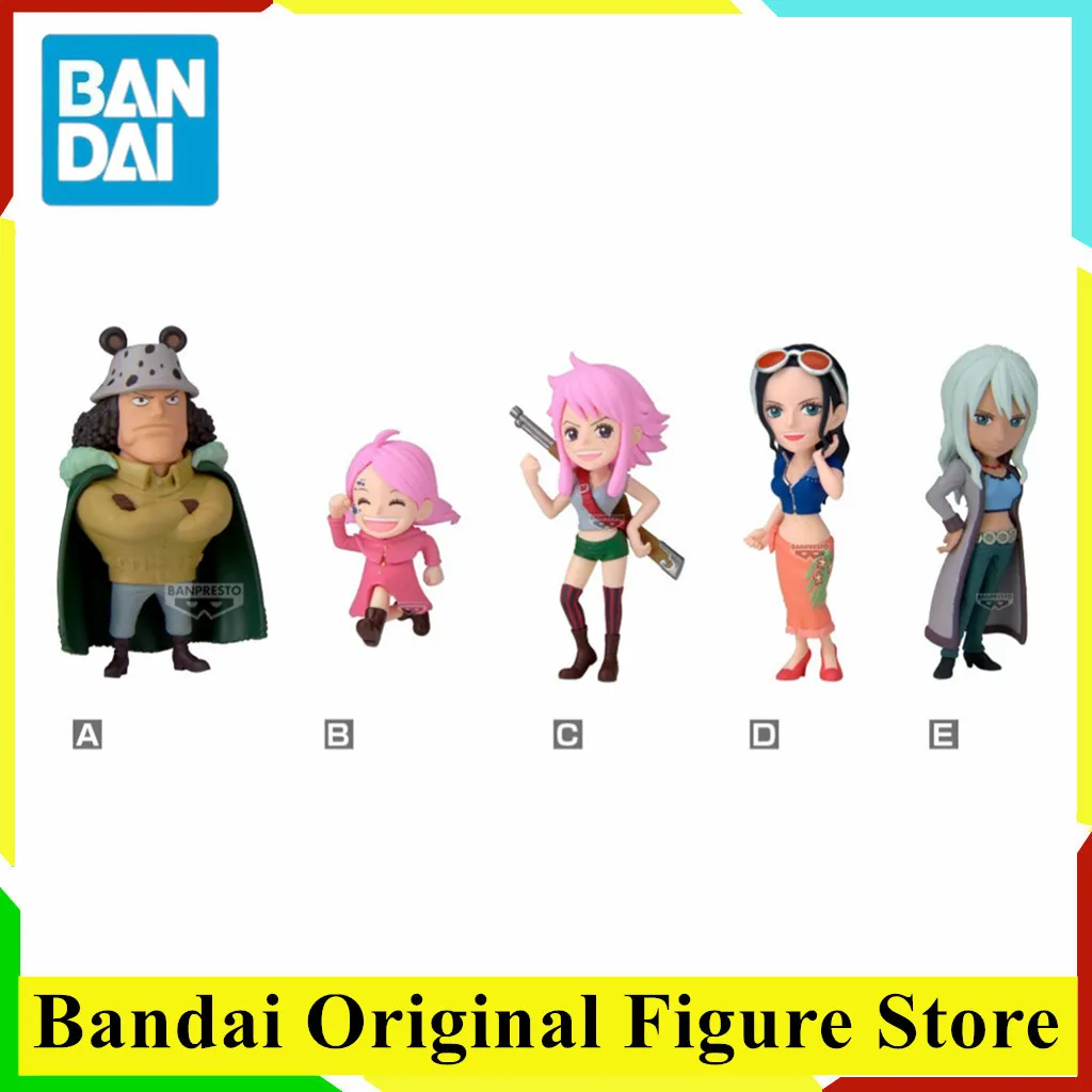 original-bandai-wcf-one-piece-bartholomew-kuma-ginny-bonney-nico-olvia-robin-oyako-no-chisuji-iii-action-figure-toys