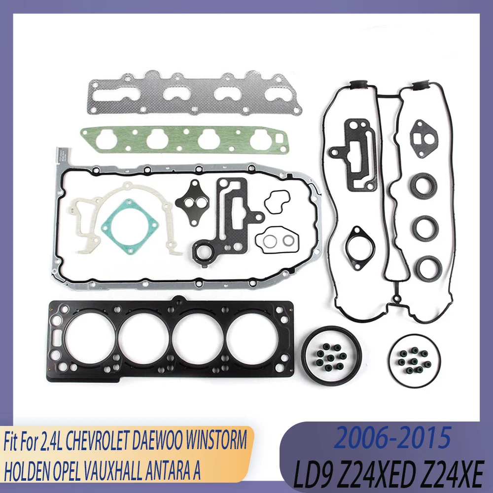 

Engine Parts Cylinder Head Full Gasket Set Fit 2.4 L Gas LD9 Z24XED For CHEVROLET DAEWOO WINSTORM HOLDEN OPEL VAUXHALL ANTARA A