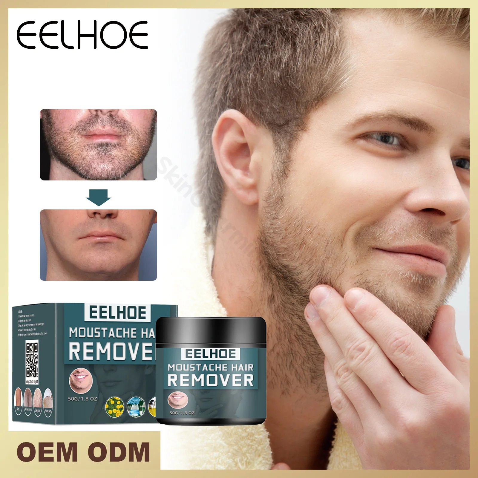 Men's Hair Removal Cream Mild And Gentle No Stimulation For The Whole Body Armpit And Leg  Quick Effective  Remover