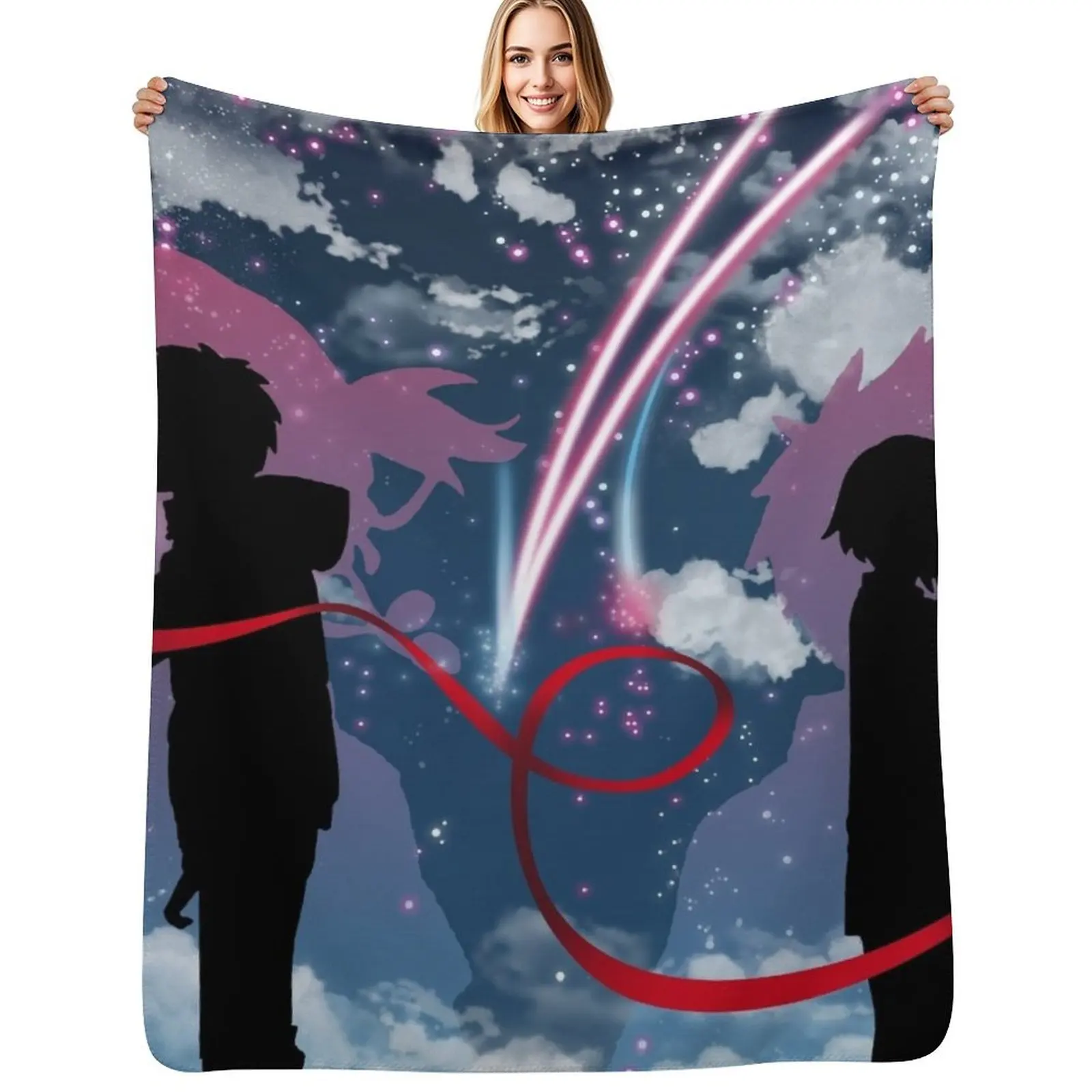 

Your name Throw Blanket Furrys Travel Custom Weighted Blankets