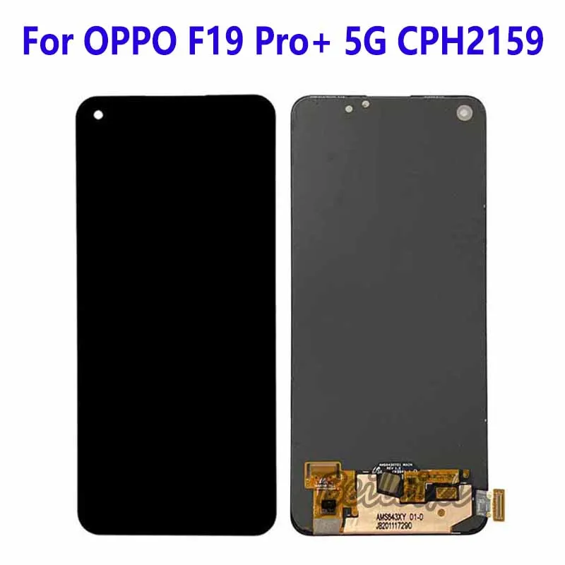 For OPPO F19 Pro+ 5G CPH2159 CPH2213 LCD Display Touch Screen Digitizer Assembly Replacement Accessory