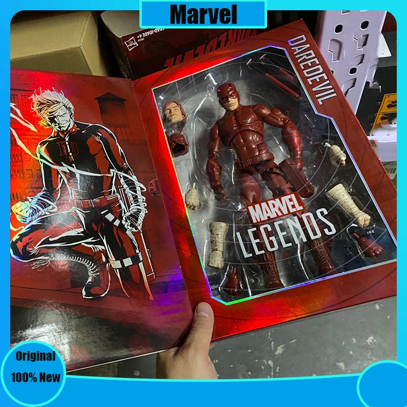 

Original Marvel Legends Daredevil Figure Sdcc 2017 Exclusive12 Inch (30Cm) Daredevil Anime Action Collection Figures Mode