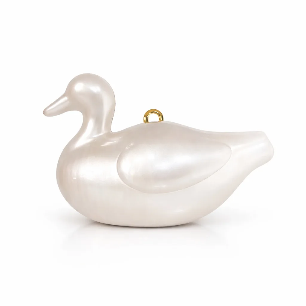 여성용 아크릴 특수 모양 클러치 백 백조 디자인 웨딩 파티 크로스바디 백 연회용 쉘 백 패션 프로모션 핸드백