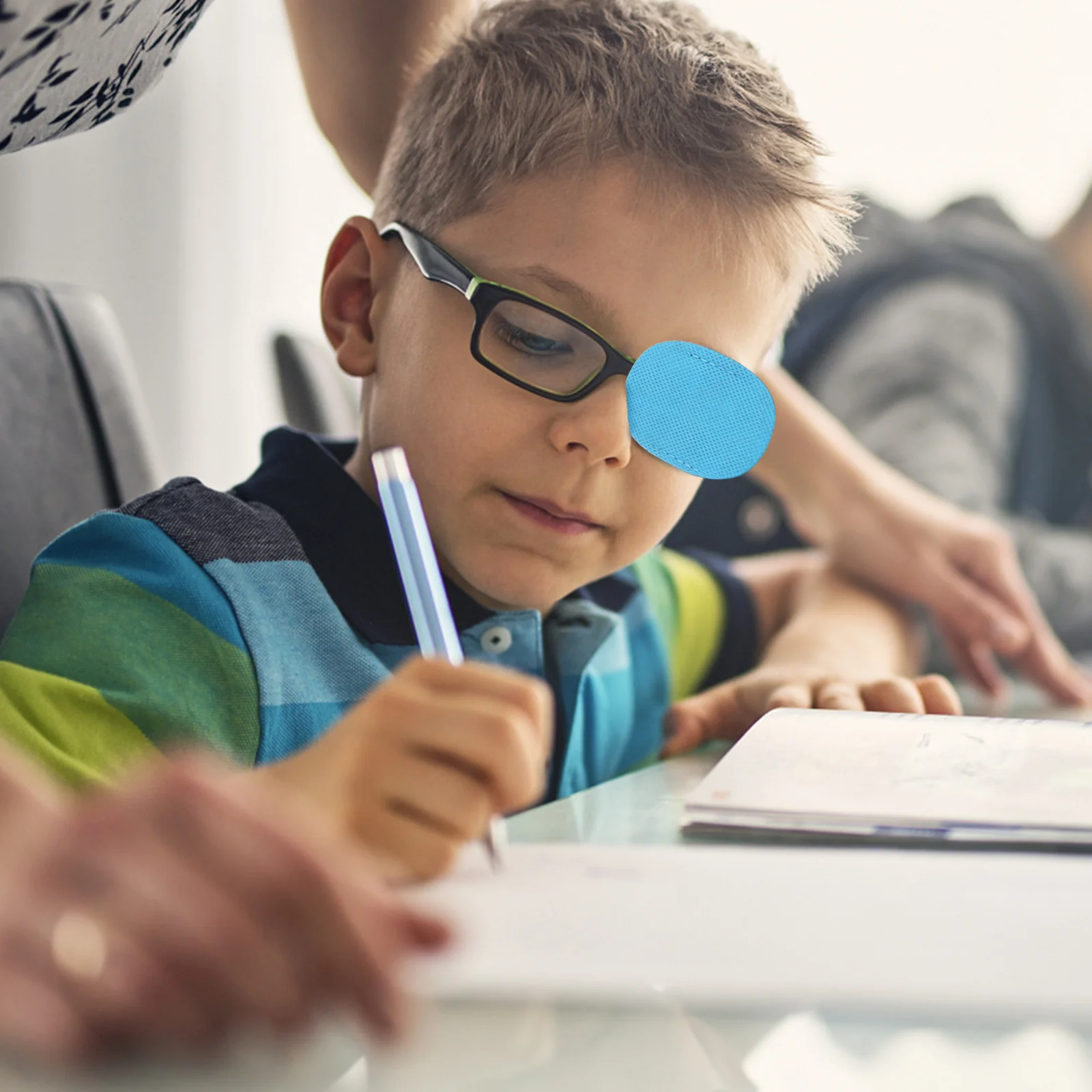 

6Pcs for Glasses Soft Comfortable Reusable Pediatric Lazy Eye Patch for Kids No Light Leak