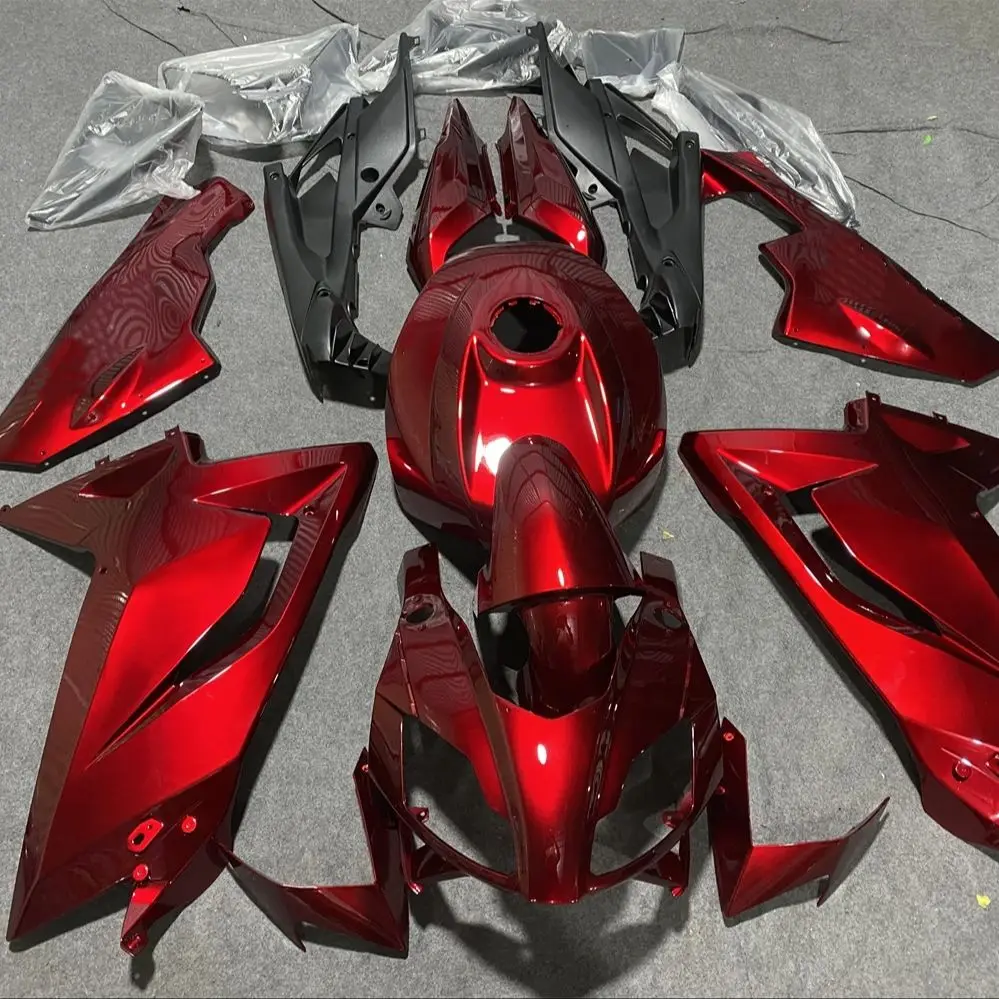 Nieuwe ABS Motorcycle Fairings Kit Fit Voor Aprilia RS125 2006 2007 2008 2009 2010 2011 Carrosserie Set Custom Metallic rood - afbeelding 2