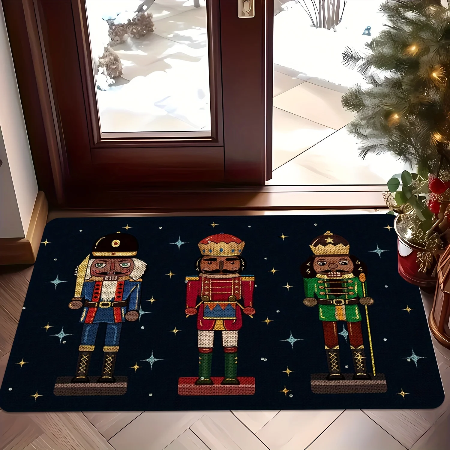 Spooky Puppy Doormat Halloween Skeleton Dog Area Rugs Living Room Pumpkin Candy Bucket Carpet Entrance Floor Mat