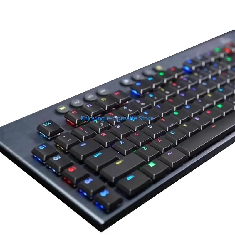 Professionelle ABS-Tastenkappen Gaming-Tastatur für G915/G913/G815/G813 Upgrades rutschfeste Textur erweiterter Komfort Y4QF – Detail 7