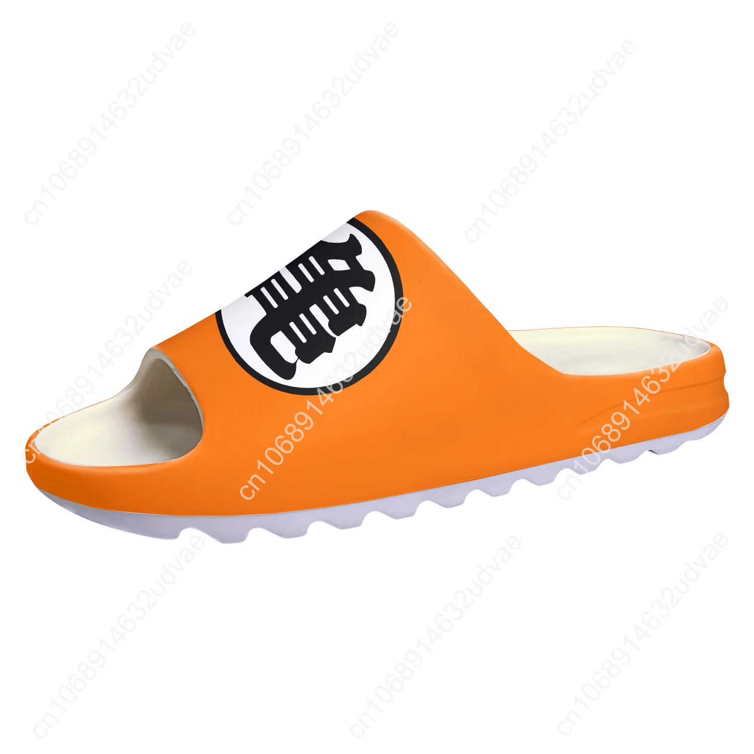 Hot Dragon Master Goku Logo Soft Sole Sllipers Home Clogs Customized Step On Water Shoes Mens Womens Teenager Step in Sandals