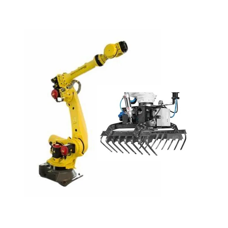 6 Axis Industrial Robot  R-2000iC/165F With  Robot Gripper For Handling As CNC Robotic Arm