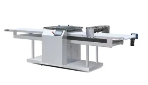 التجارية المستمرة الكرواسون العجين تشكيل القاطع Plc الدنماركية نفخة المعجنات دونات