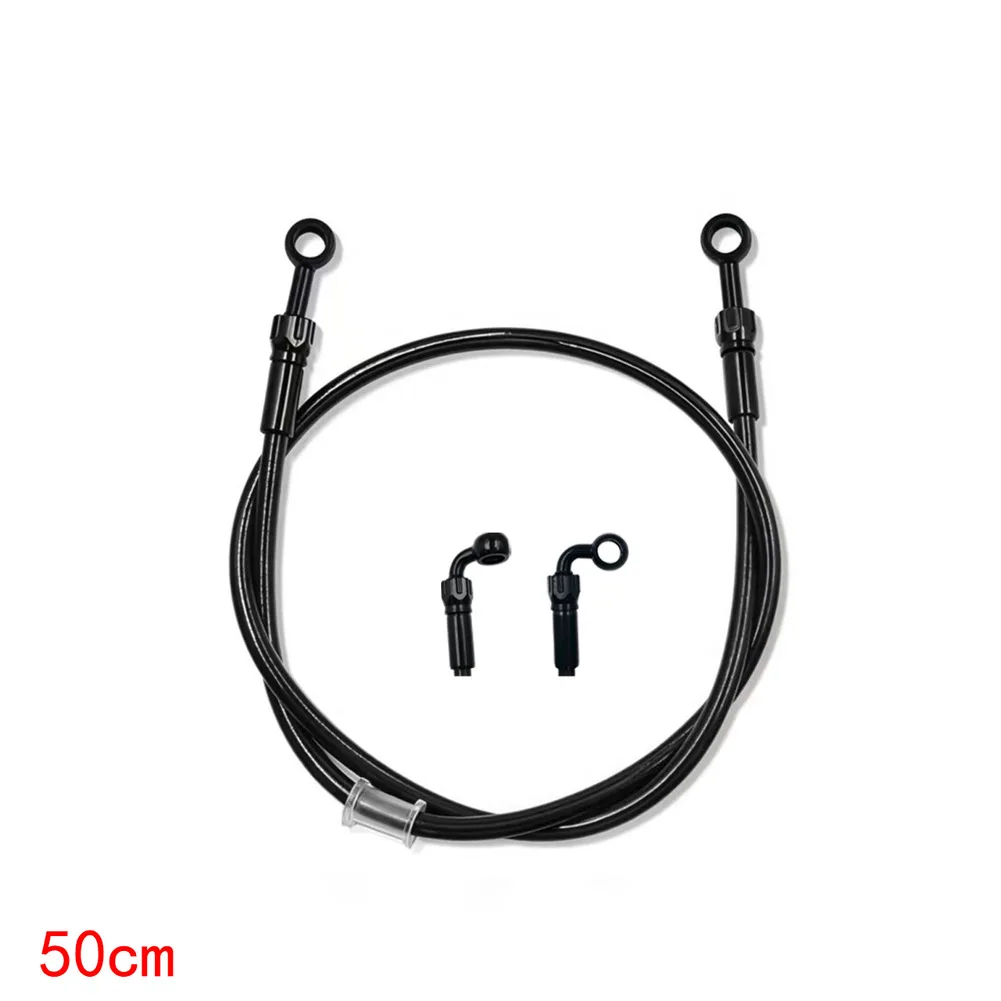 Reinforced Hydraulic Brake Line Brake Hose Stainless Steel for Motorcycle with ABS Shell Providing Consistent Brake Response
