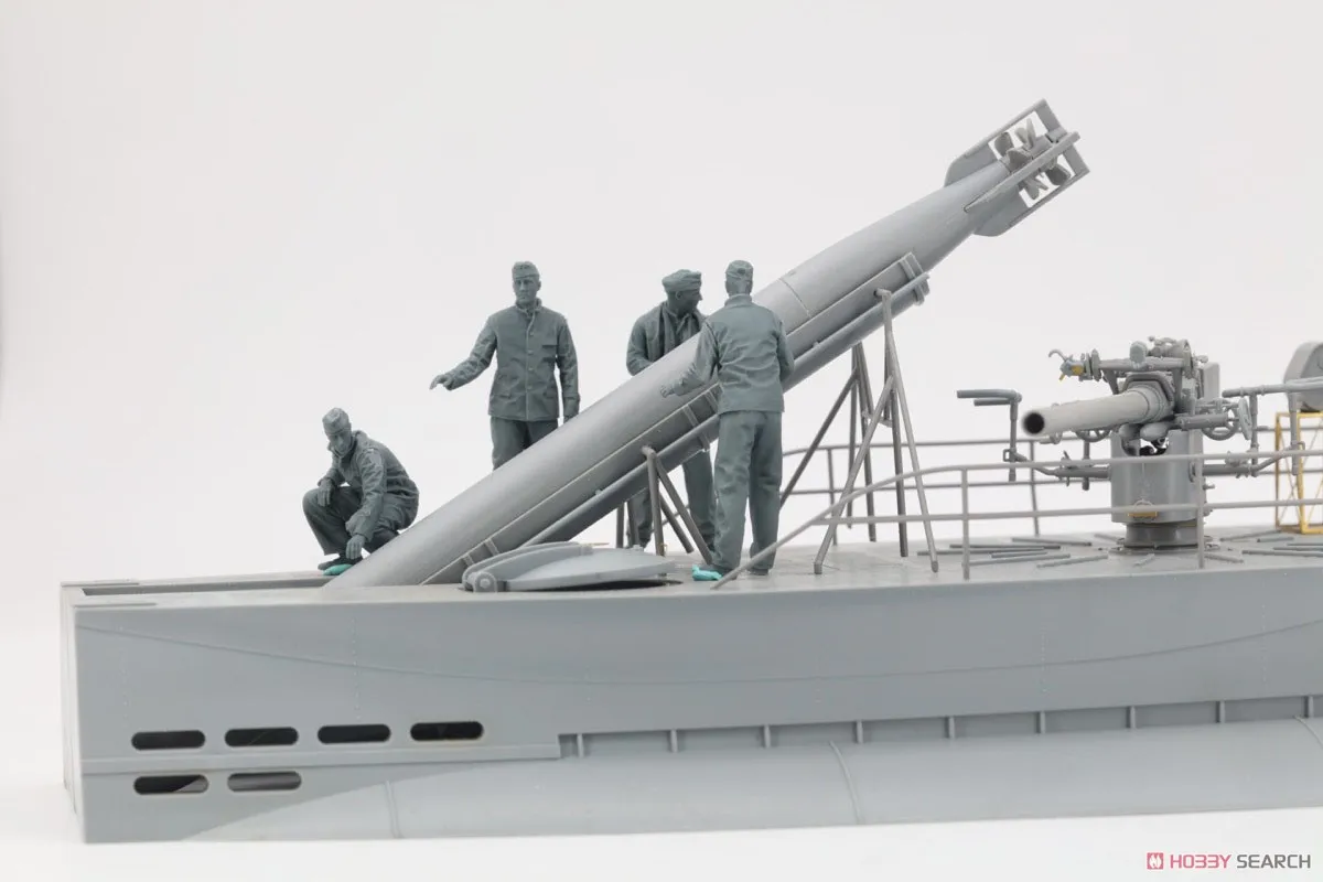 Border BR003 1/35 scale German Submarines Commanders (Set of 5) (Plastic model) for Border BS001