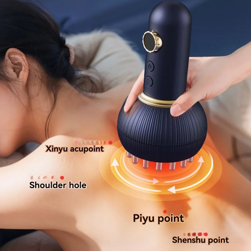 جهاز تدليك رقمي ذكي، جهاز كشط كهربائي، مدلك منزلي، عمر بطارية طويل، عالمي في جميع الأجزاء #3