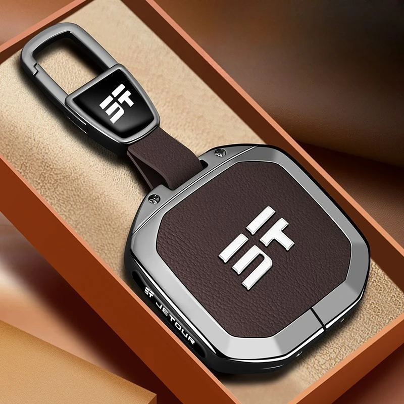

Premium Zinc Alloy Key Cover Case for JETOUR Freelander (2025) - Protective Key Fob Shell Keychain